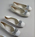 Crystal Bow Decor Pump Shoes
